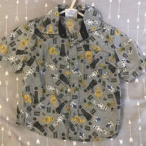 Star Wars collared shirt